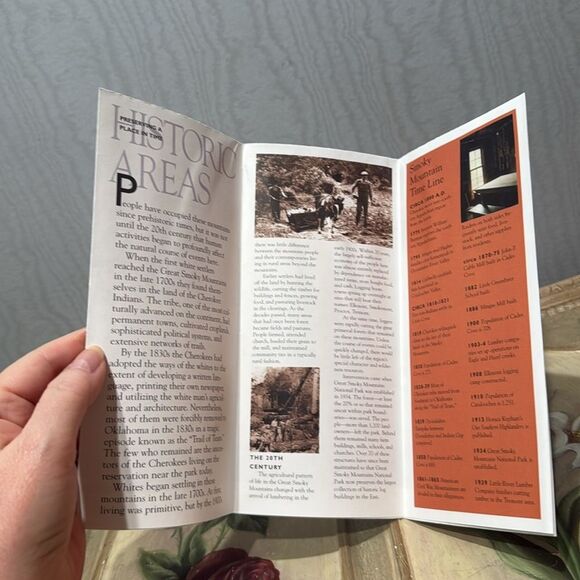 Vintage 1998 Great Smoky Mountains National Park Pamphlets Set of Four - Picture 14 of 16